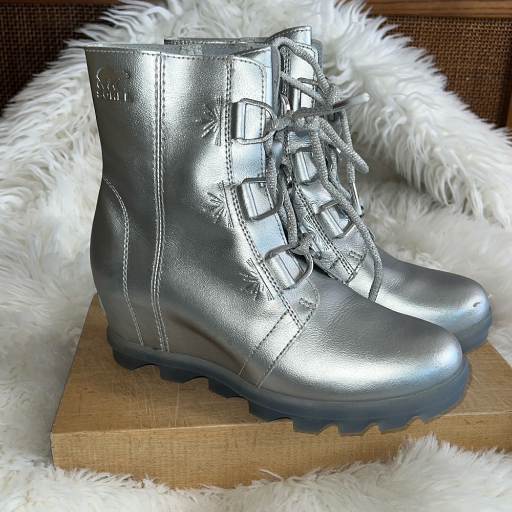Sorel Silver Women's Boots
